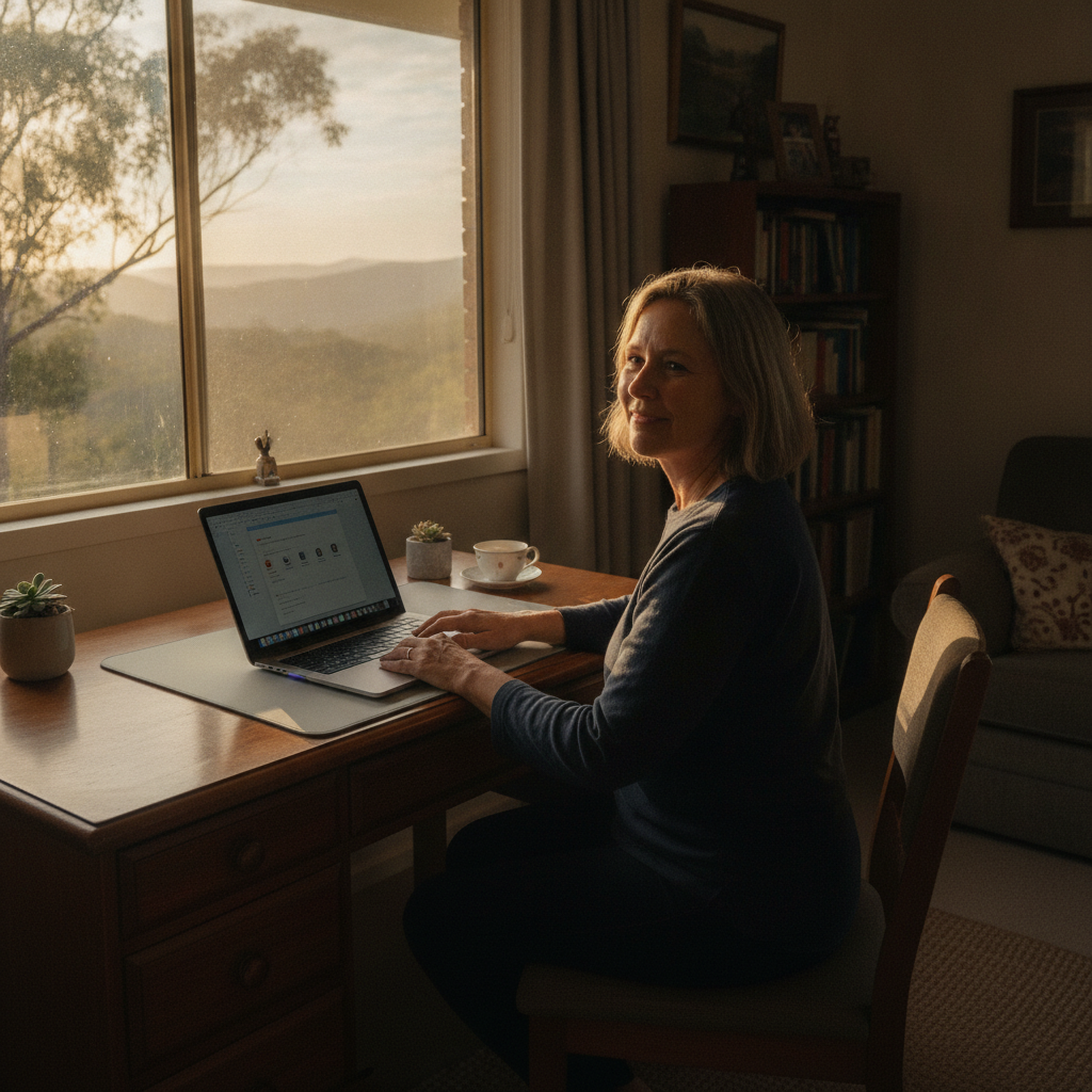 Laptop and desktop cleaning in Paynes Crossing (2325) — an at-home owner pleased their computer runs cool and quiet again