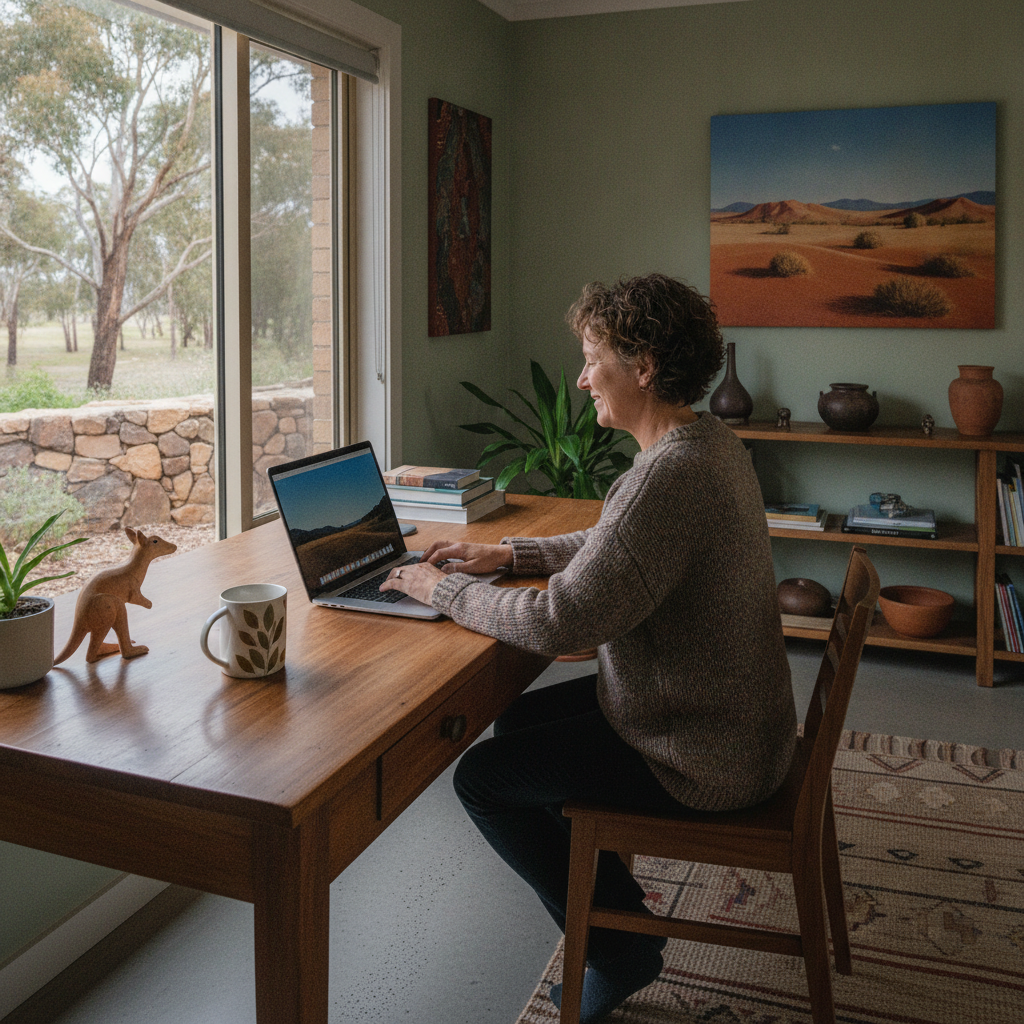 Computer cleaning in Pialligo (2609) — a local resident at home with a clean, fast, dust-free computer running cool and quiet