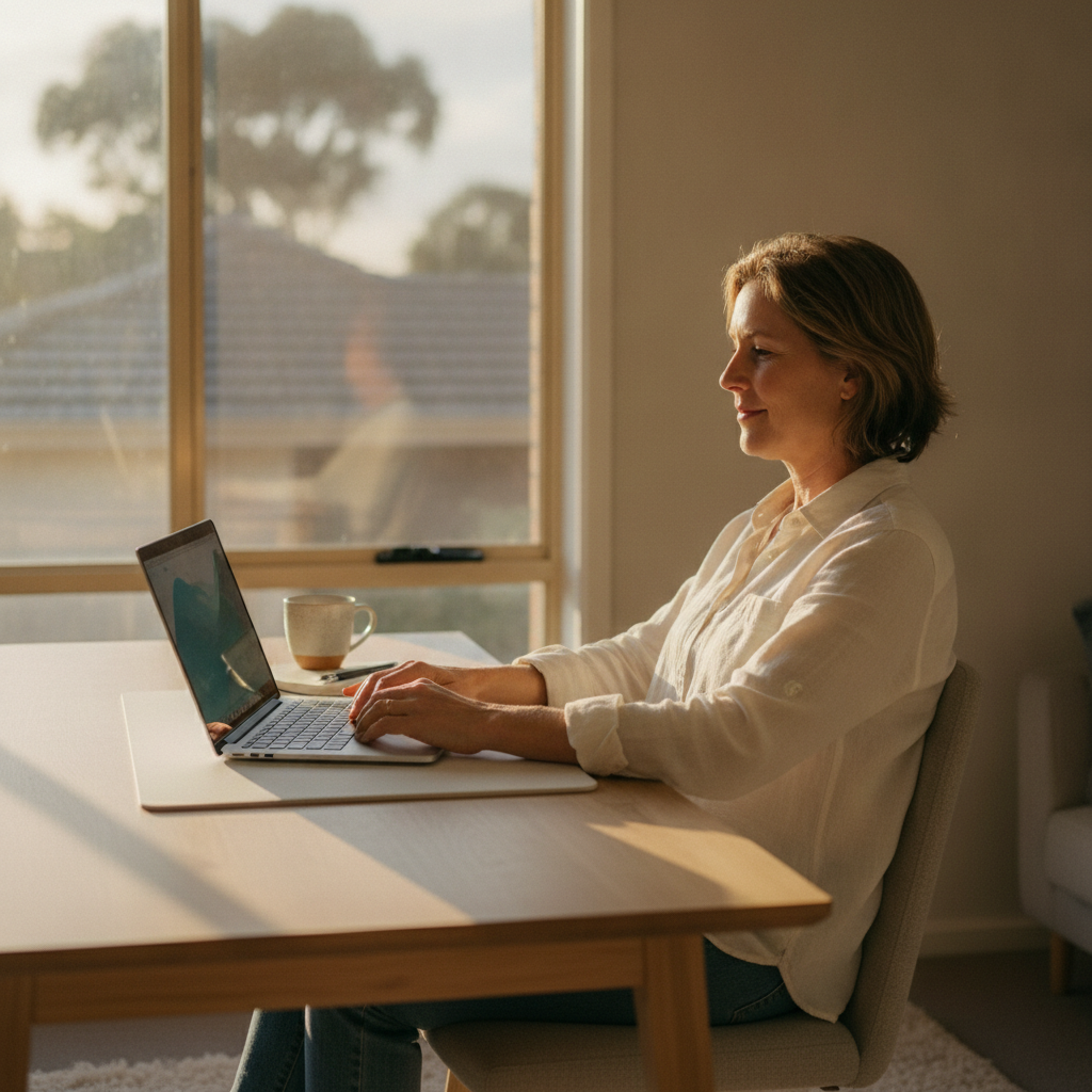 Computer cleaning in Picton (2571) — a local resident at home with a clean, fast, dust-free computer running cool and quiet