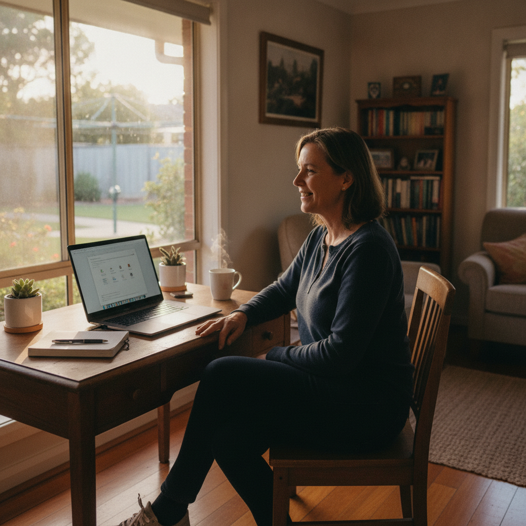 Computer cleaning in Pinnacle (2810) — a local resident at home with a clean, fast, dust-free computer running cool and quiet