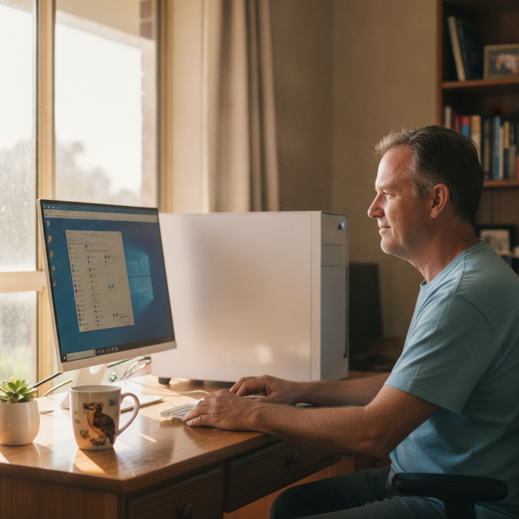 Laptop and desktop cleaning in Port Stanvac (5160) — an at-home owner pleased their computer runs cool and quiet again
