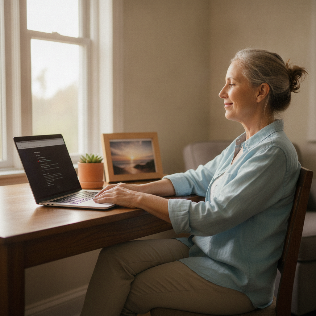 Computer cleaning in Rainbow Reach (2440) — a local resident at home with a clean, fast, dust-free computer running cool and quiet