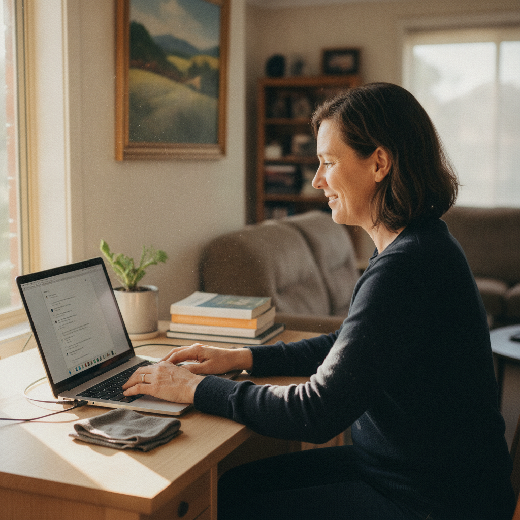 Laptop and desktop cleaning in Razorback (2571) — an at-home owner pleased their computer runs cool and quiet again