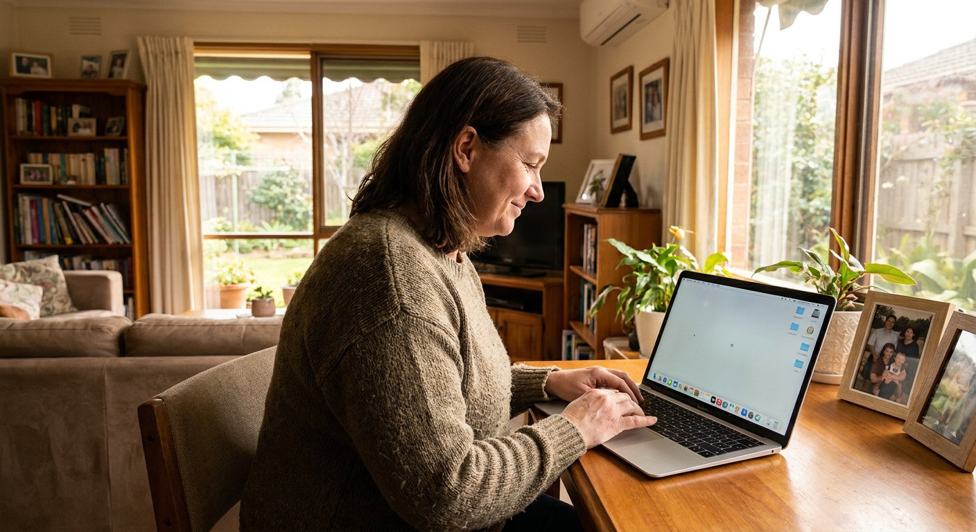 Computer cleaning in Reservoir North (3073) — a local resident at home with a clean, fast, dust-free computer running cool and quiet