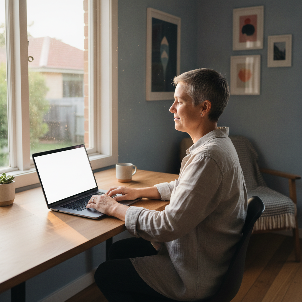 Computer cleaning in Ridleyton (5008) — a local resident at home with a clean, fast, dust-free computer running cool and quiet