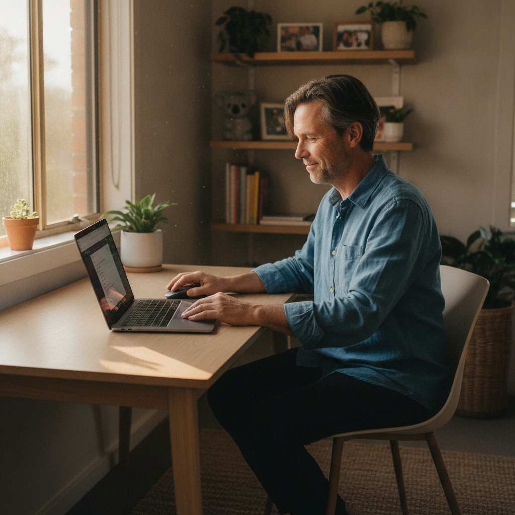 Laptop and desktop cleaning in Rosebery (2018) — an at-home owner pleased their computer runs cool and quiet again
