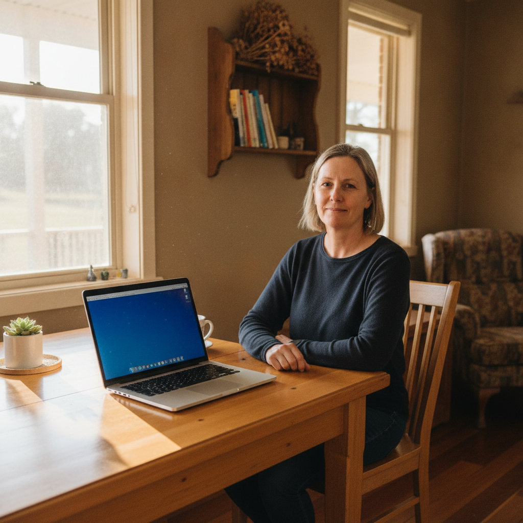 Laptop and desktop cleaning in Rowena (2387) — an at-home owner pleased their computer runs cool and quiet again