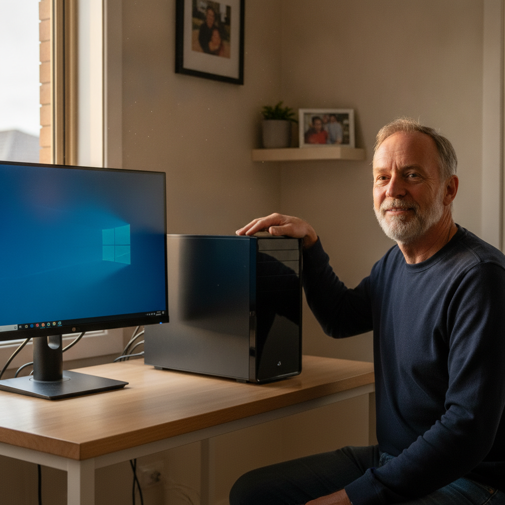 Laptop and desktop cleaning in Royal Park (5014) — an at-home owner pleased their computer runs cool and quiet again