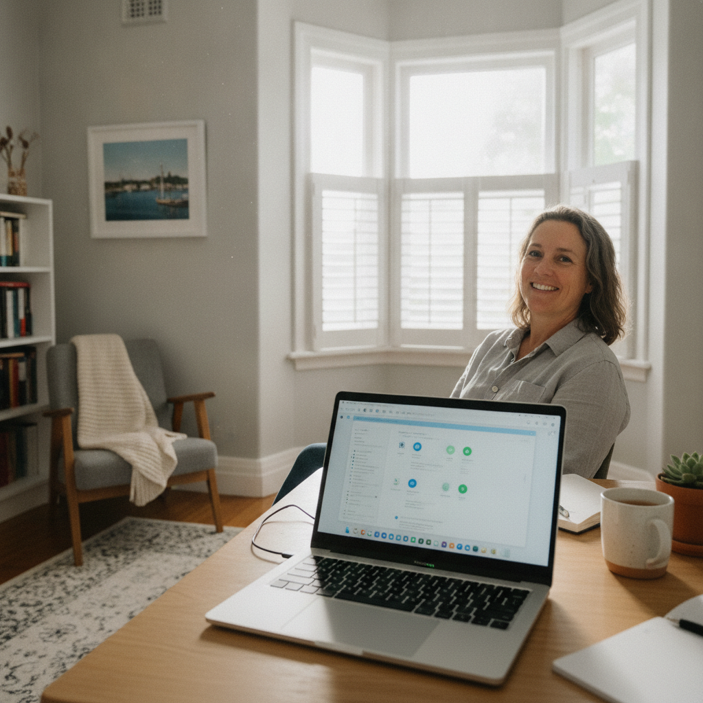Computer cleaning in Rozelle (2039) — a local resident at home with a clean, fast, dust-free computer running cool and quiet
