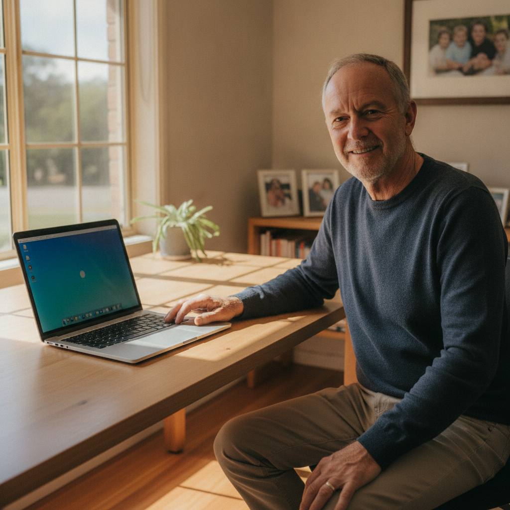 Computer cleaning in Samford Village (4520) — a local resident at home with a clean, fast, dust-free computer running cool and quiet