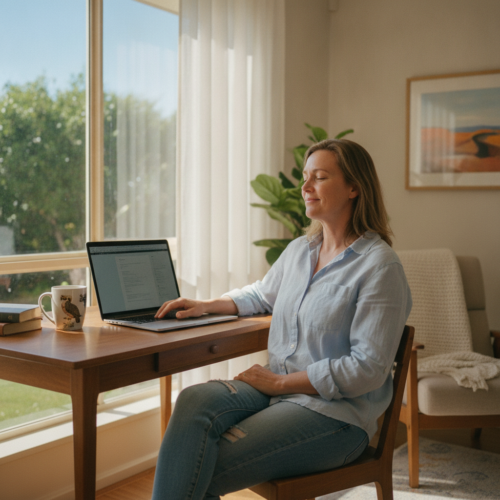 Computer cleaning in Samson (6163) — a local resident at home with a clean, fast, dust-free computer running cool and quiet
