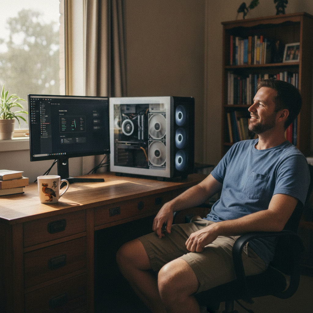 Laptop and desktop cleaning in Sandon (2463) — an at-home owner pleased their computer runs cool and quiet again