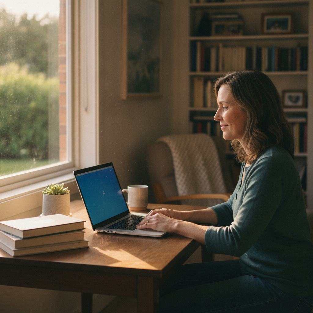 Computer cleaning in Sandy Bay (7005) — a local resident at home with a clean, fast, dust-free computer running cool and quiet