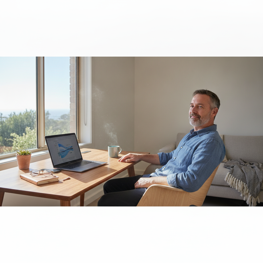 Computer cleaning in Seaview Downs (5049) — a local resident at home with a clean, fast, dust-free computer running cool and quiet