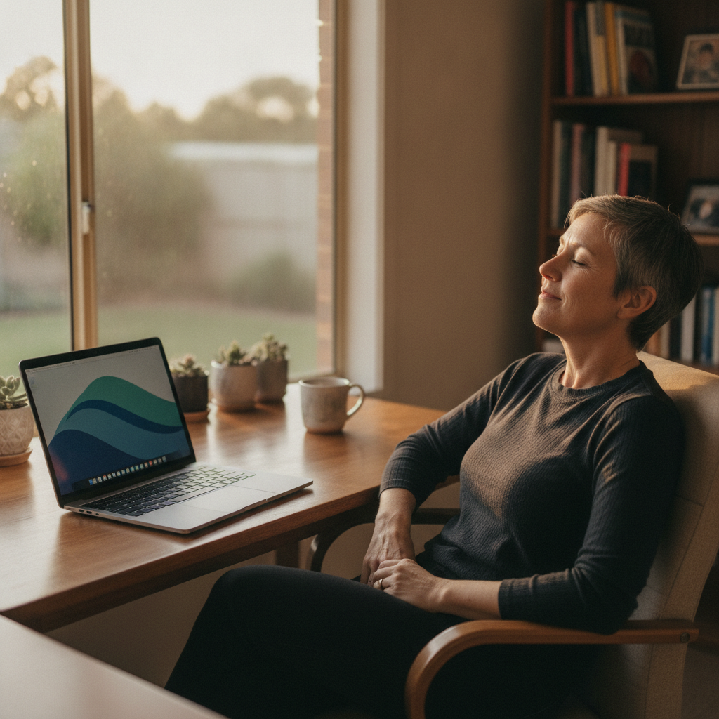 Computer cleaning in Semaphore South (5019) — a local resident at home with a clean, fast, dust-free computer running cool and quiet