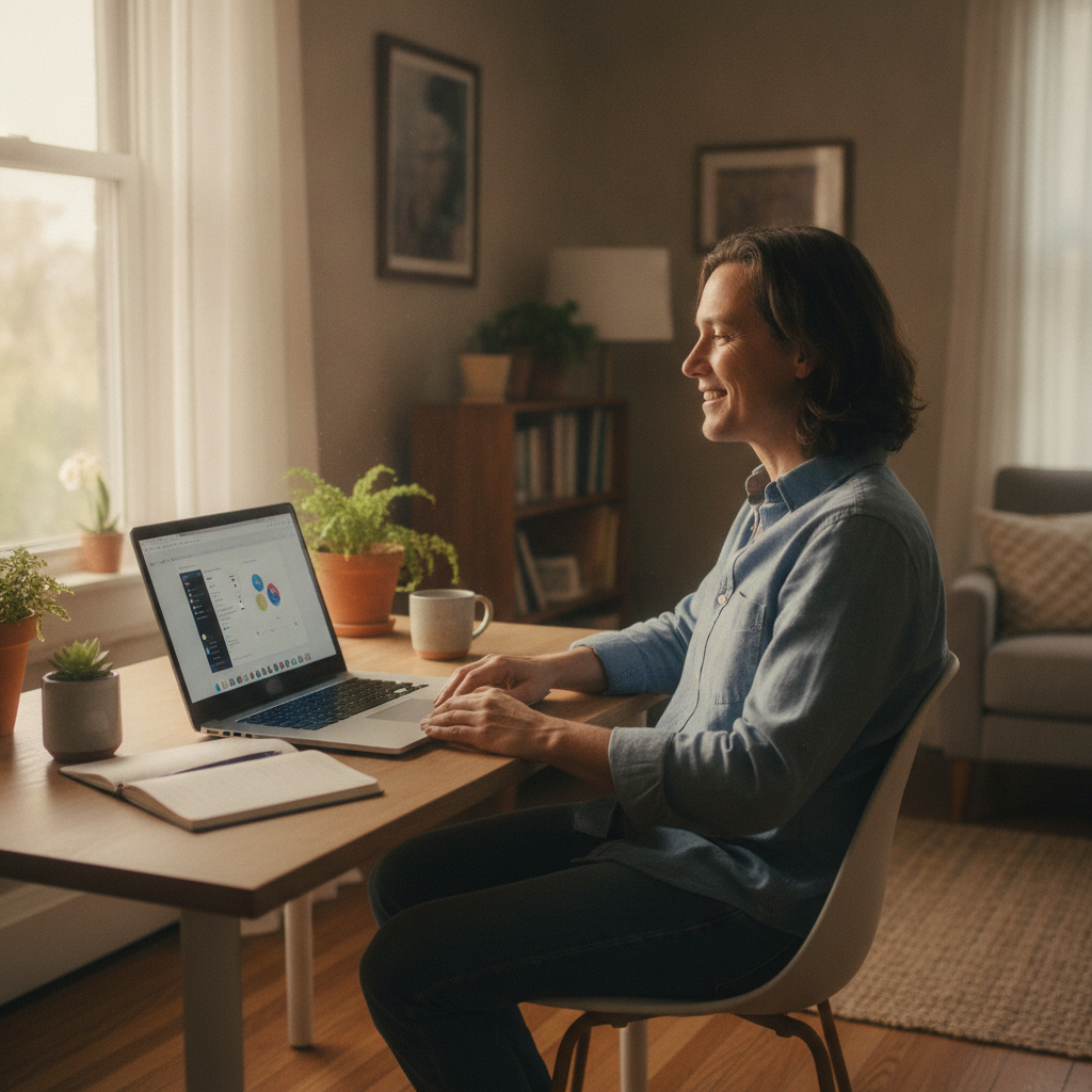 Computer cleaning in Skillion Flat (2440) — a local resident at home with a clean, fast, dust-free computer running cool and quiet