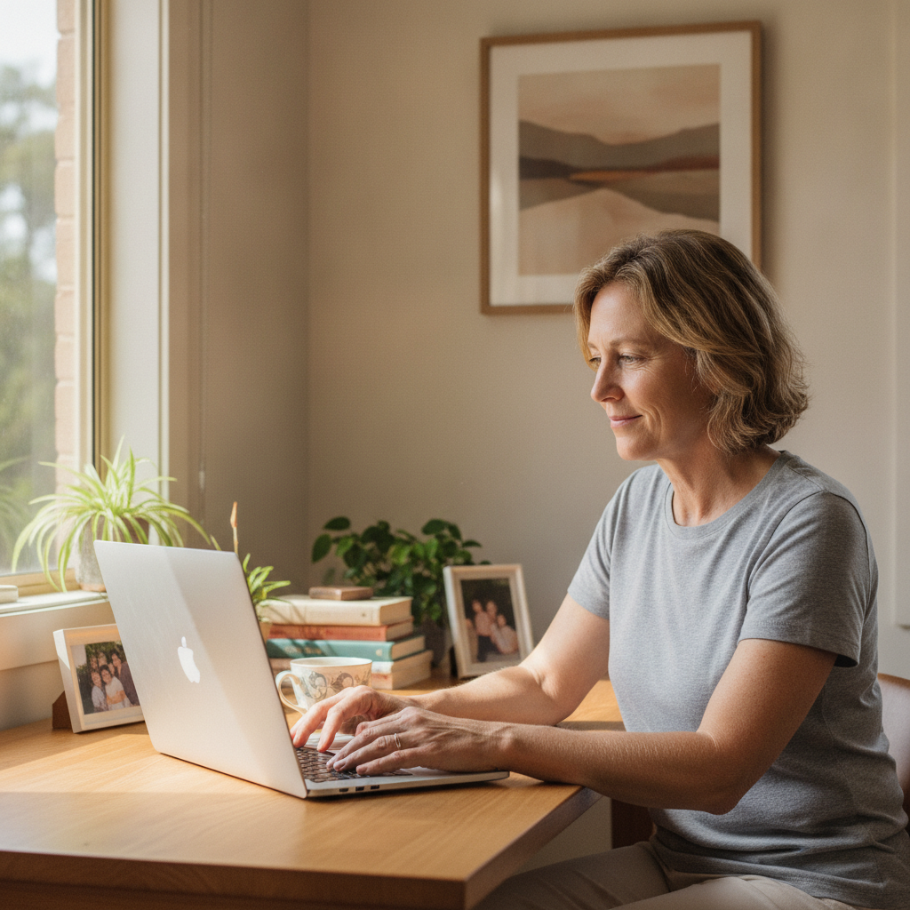 Computer cleaning in Smiths Creek (2474) — a local resident at home with a clean, fast, dust-free computer running cool and quiet
