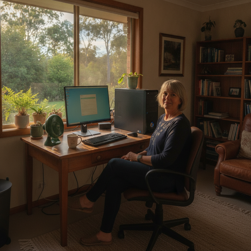 Laptop and desktop cleaning in Somersby (2250) — an at-home owner pleased their computer runs cool and quiet again