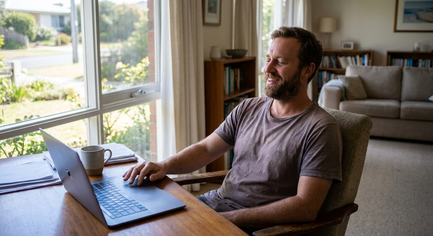 Laptop and desktop cleaning in Sorrento (3943) — an at-home owner pleased their computer runs cool and quiet again