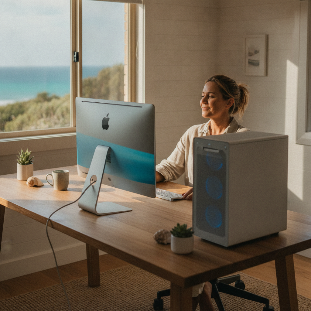 Laptop and desktop cleaning in Sorrento (6020) — an at-home owner pleased their computer runs cool and quiet again