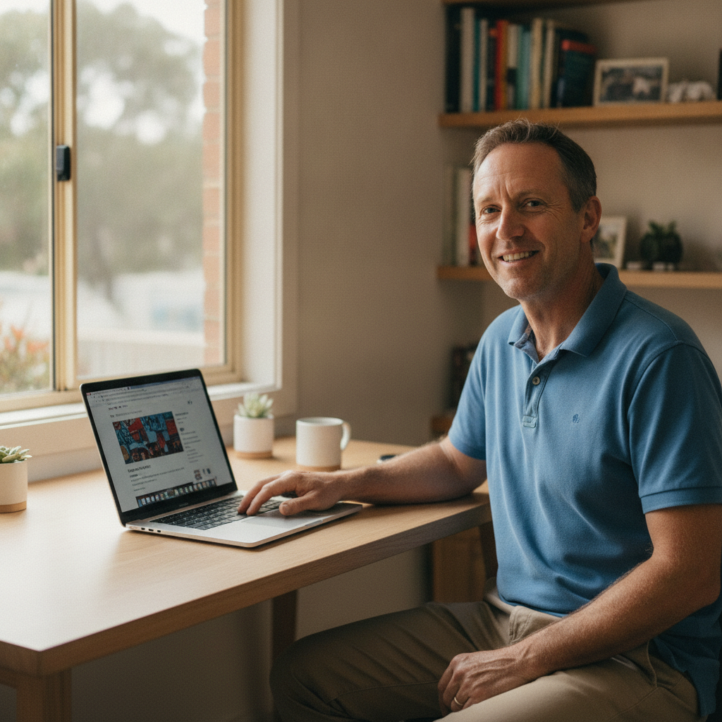 Laptop and desktop cleaning in South Brighton (5048) — an at-home owner pleased their computer runs cool and quiet again