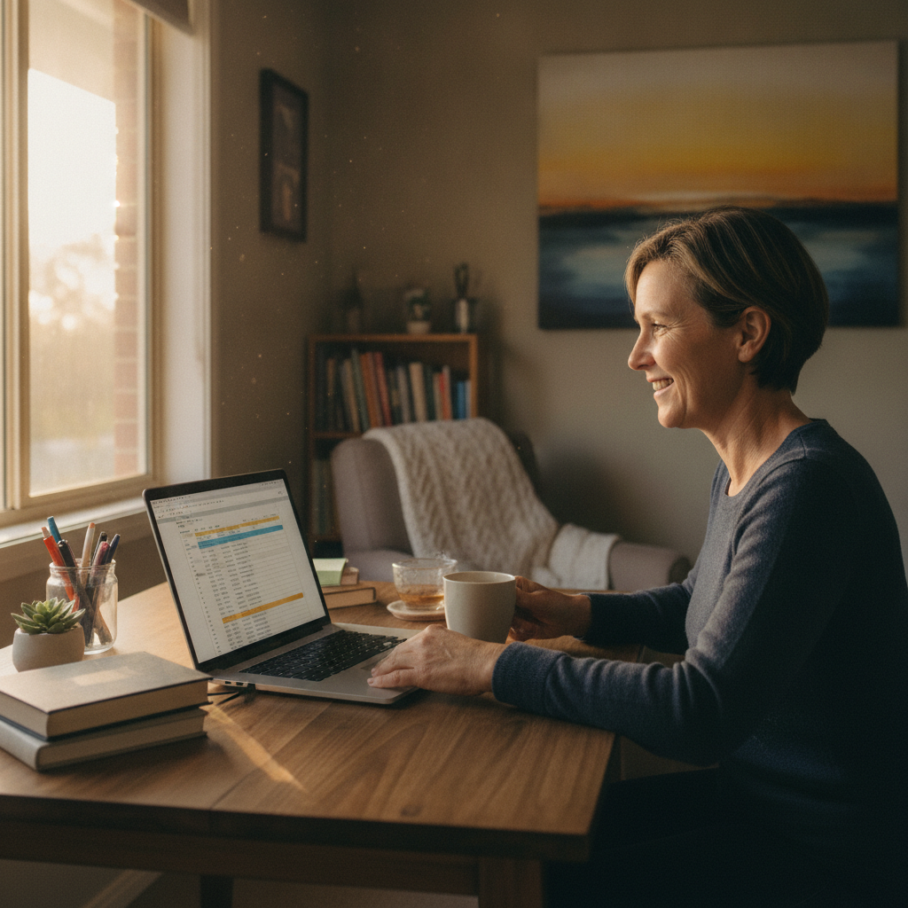 Computer cleaning in South Gundurimba (2480) — a local resident at home with a clean, fast, dust-free computer running cool and quiet