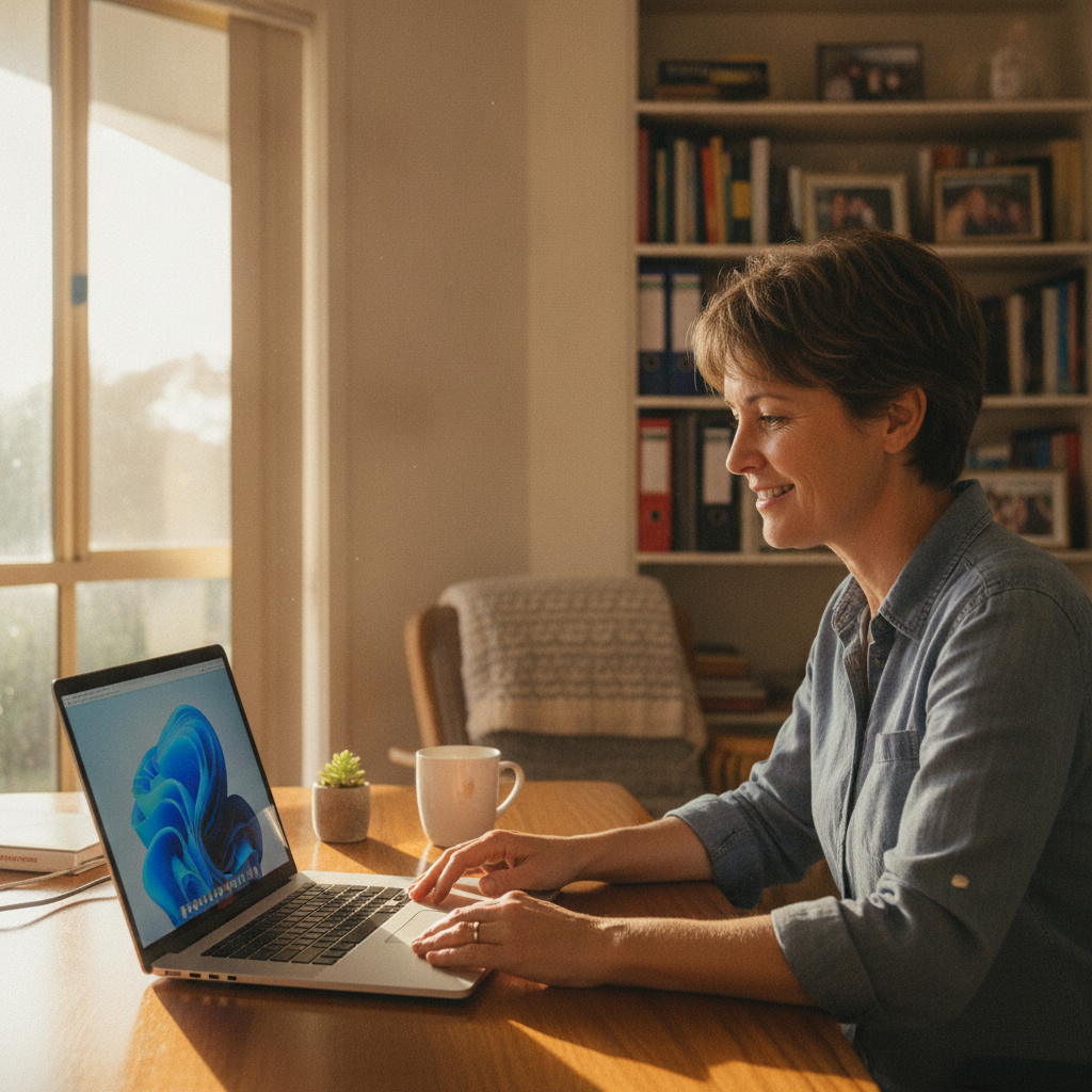 Laptop and desktop cleaning in St Georges Basin (2540) — an at-home owner pleased their computer runs cool and quiet again
