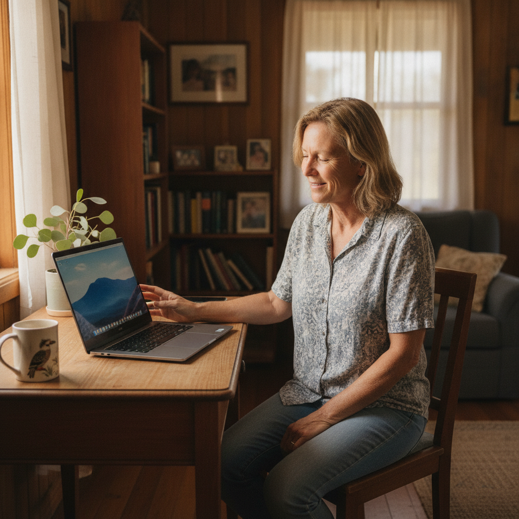 Laptop and desktop cleaning in Stannum (2371) — an at-home owner pleased their computer runs cool and quiet again