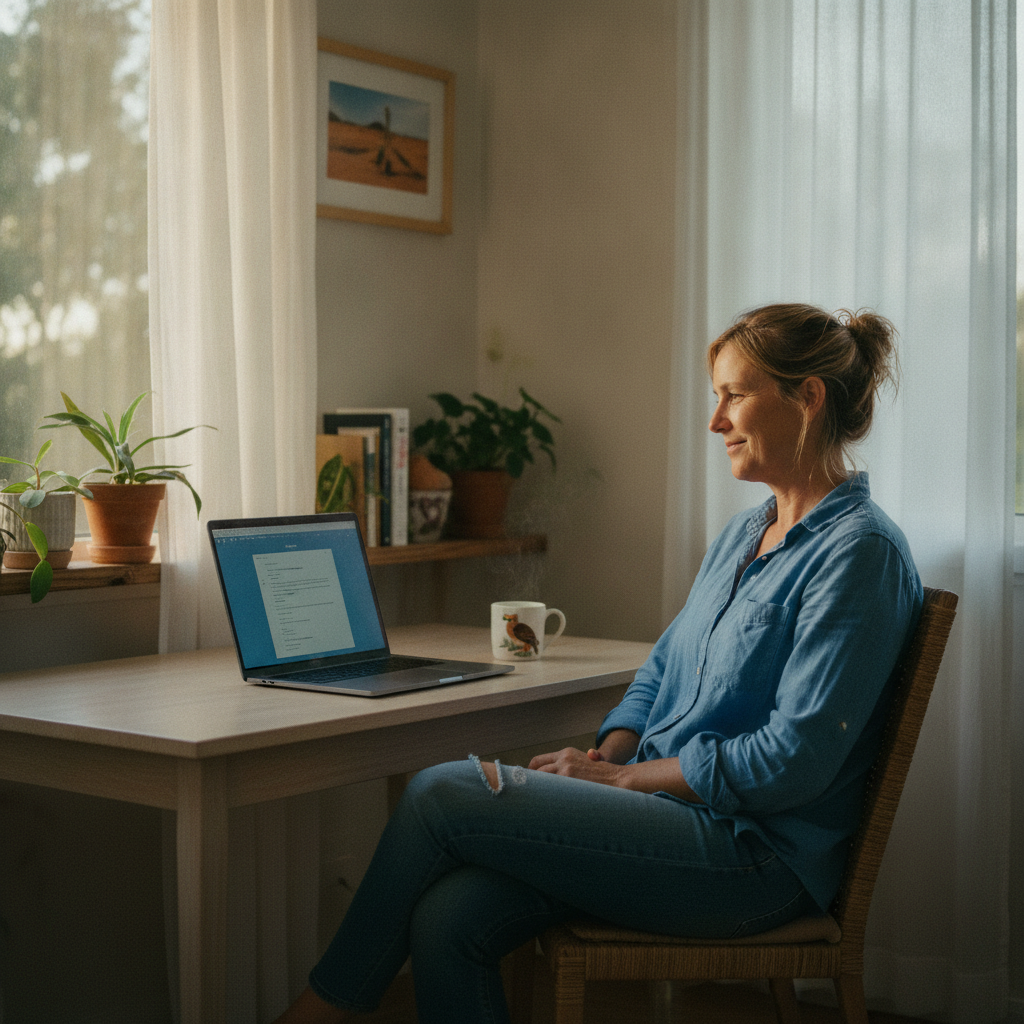 Computer cleaning in Stony Chute (2480) — a local resident at home with a clean, fast, dust-free computer running cool and quiet