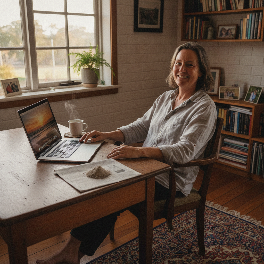 Computer cleaning in Taylors Arm (2447) — a local resident at home with a clean, fast, dust-free computer running cool and quiet