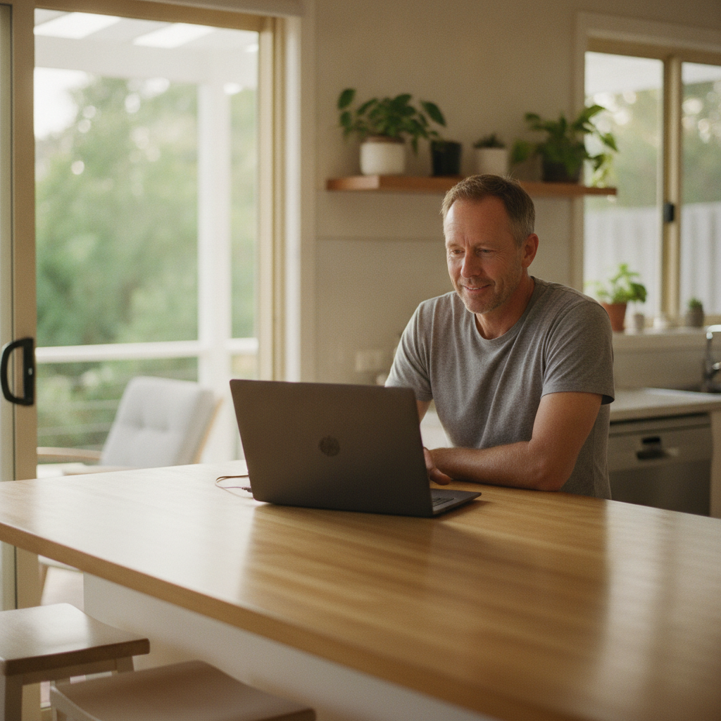 Computer cleaning in The Freshwater (2466) — a local resident at home with a clean, fast, dust-free computer running cool and quiet