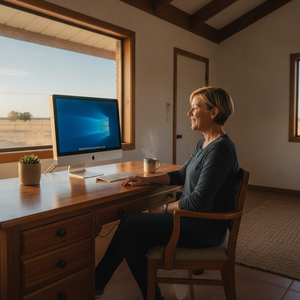 Laptop and desktop cleaning in The Marra (2831) — an at-home owner pleased their computer runs cool and quiet again