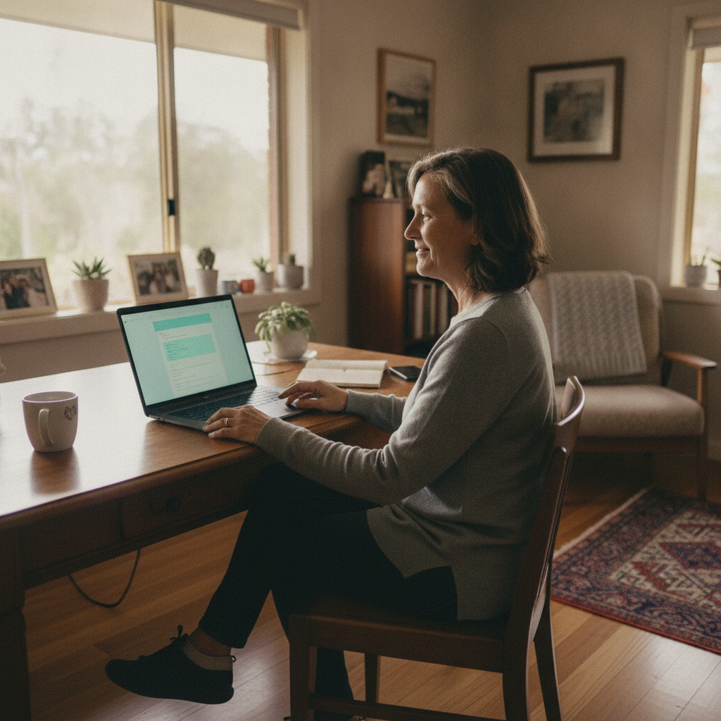 Computer cleaning in Timbarra (2372) — a local resident at home with a clean, fast, dust-free computer running cool and quiet