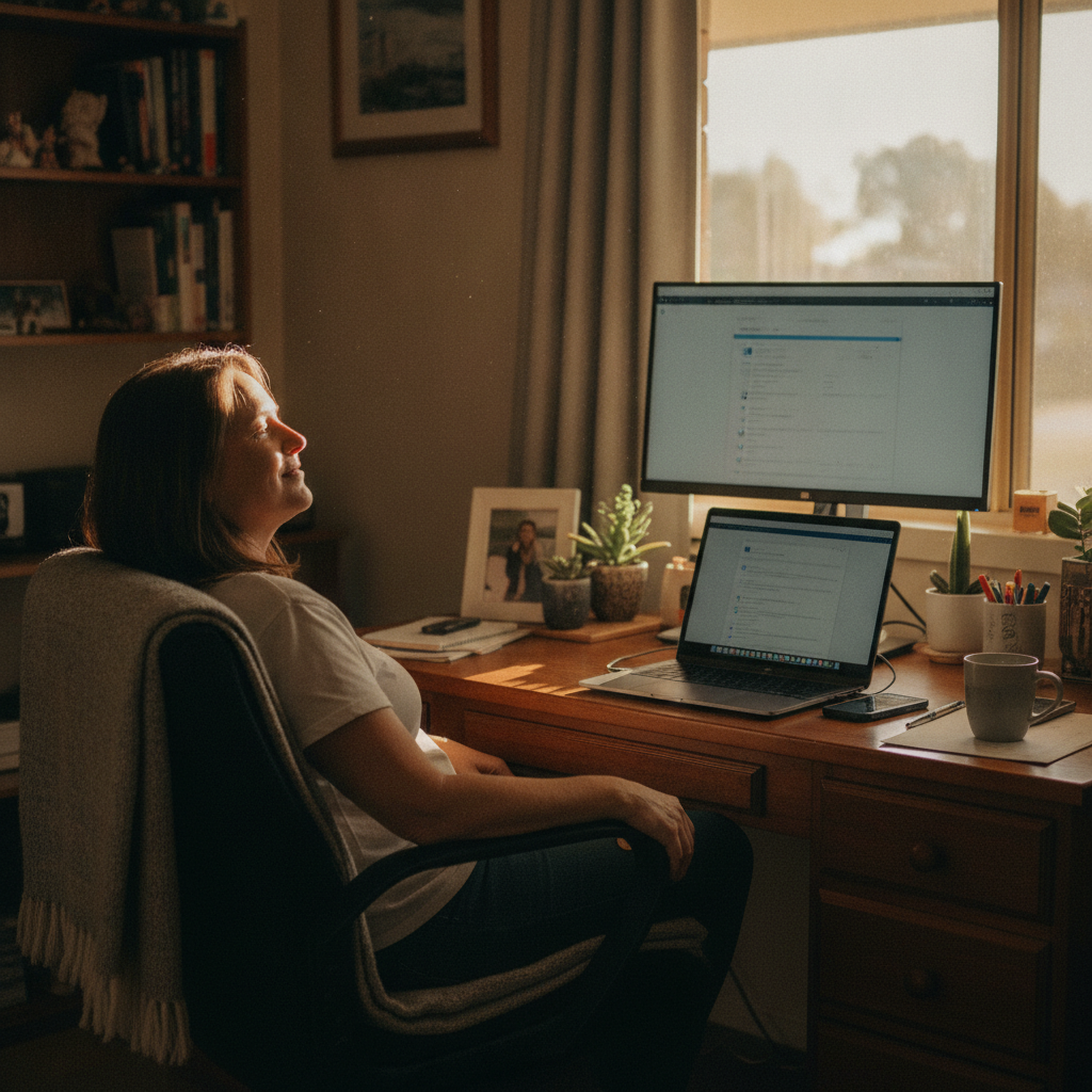 Computer cleaning in Tooleybuc (2736) — a local resident at home with a clean, fast, dust-free computer running cool and quiet