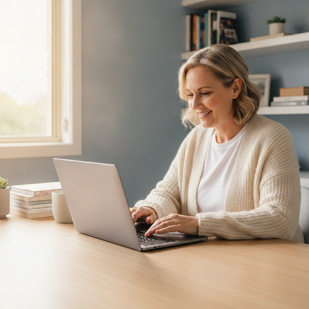 Computer cleaning in Toongabbie East (2146) — a local resident at home with a clean, fast, dust-free computer running cool and quiet