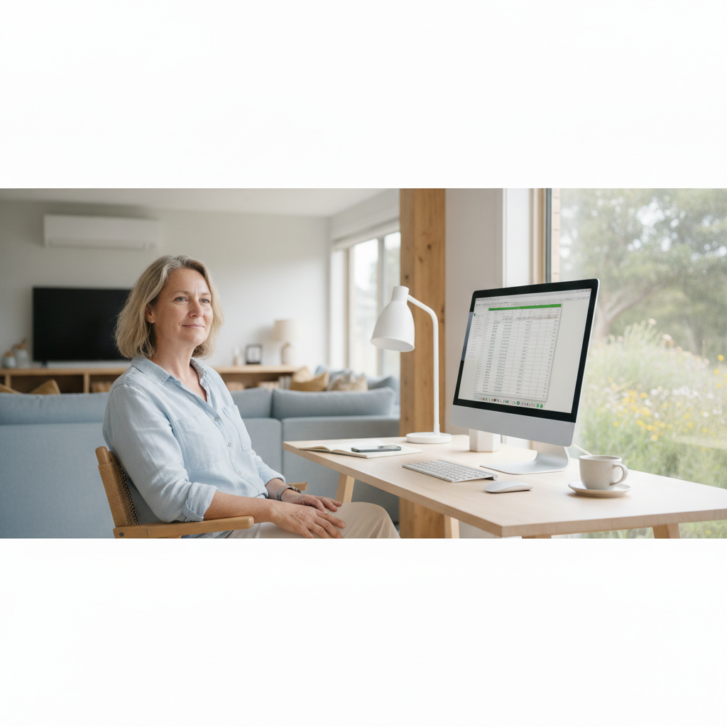 Professional computer clean-out in Torndirrup (6330) — a happy Western Australia resident at home with a spotless, fast, quiet machine