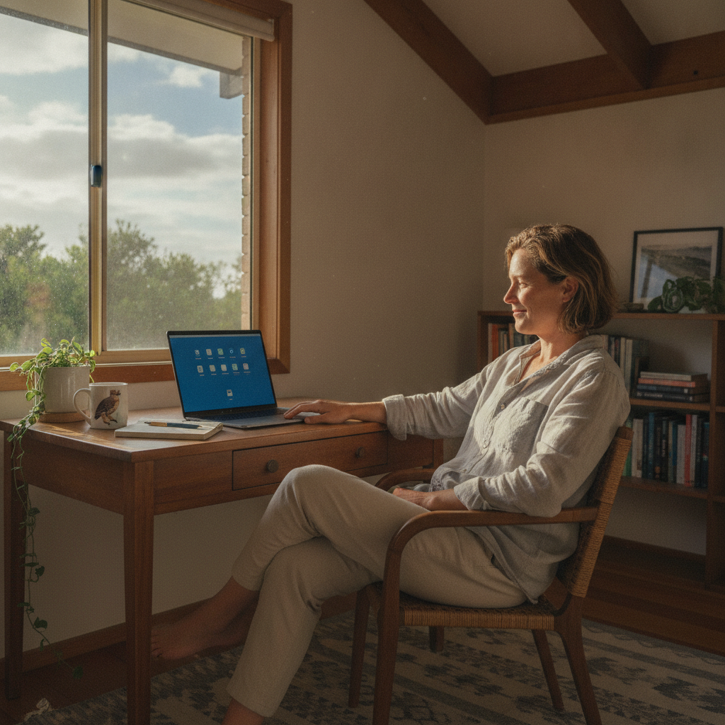 Laptop and desktop cleaning in Valla (2448) — an at-home owner pleased their computer runs cool and quiet again