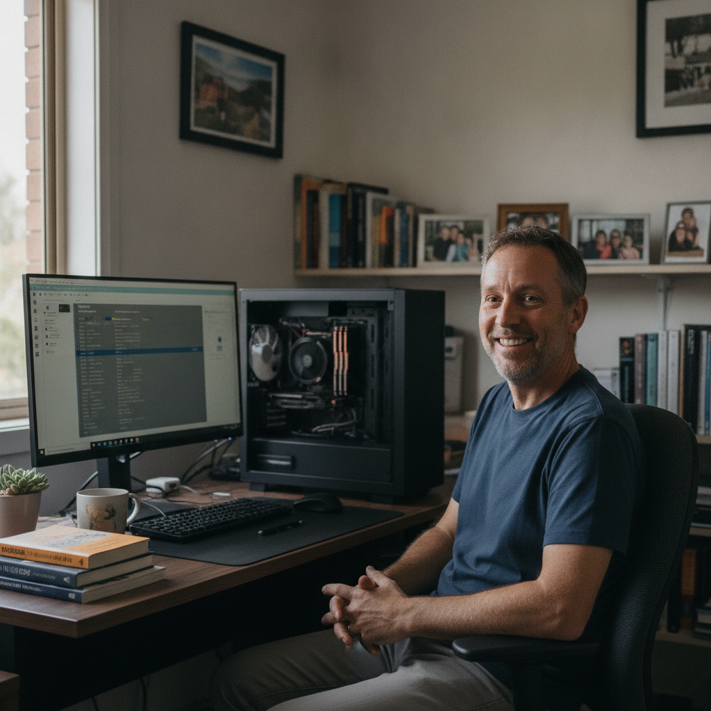 Laptop and desktop cleaning in Vista (5091) — an at-home owner pleased their computer runs cool and quiet again