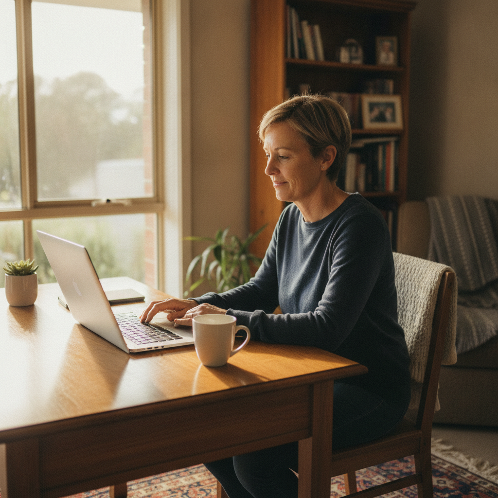 Computer cleaning in Wallarah (2259) — a local resident at home with a clean, fast, dust-free computer running cool and quiet