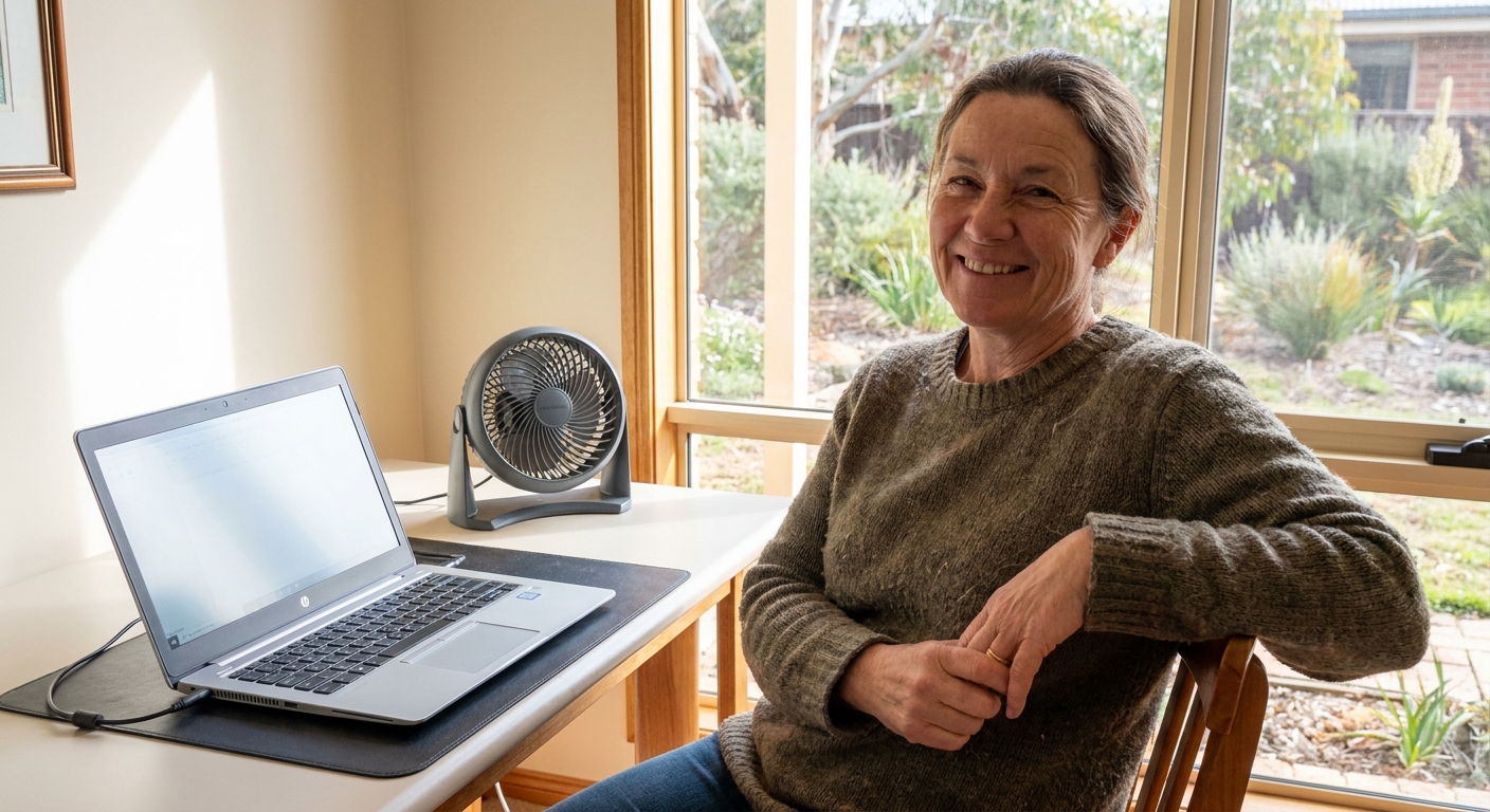 Laptop and desktop cleaning in Wallington (3221) — an at-home owner pleased their computer runs cool and quiet again