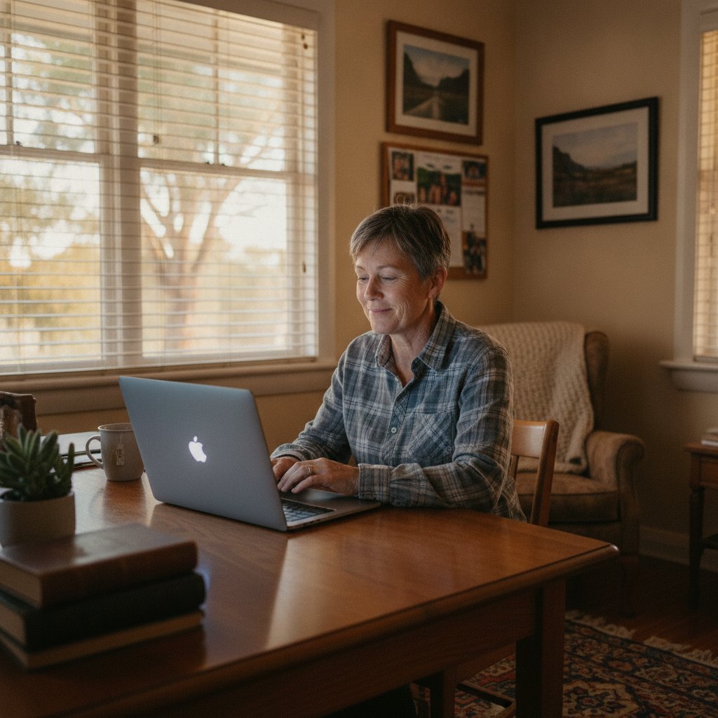 Computer cleaning in Ward Belt (5118) — a local resident at home with a clean, fast, dust-free computer running cool and quiet