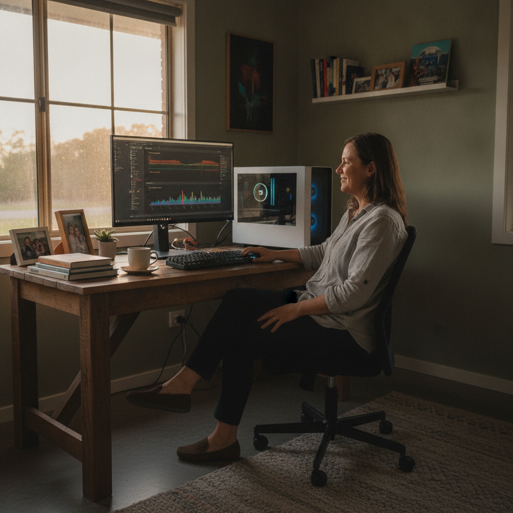 Laptop and desktop cleaning in Warrawidgee (2680) — an at-home owner pleased their computer runs cool and quiet again