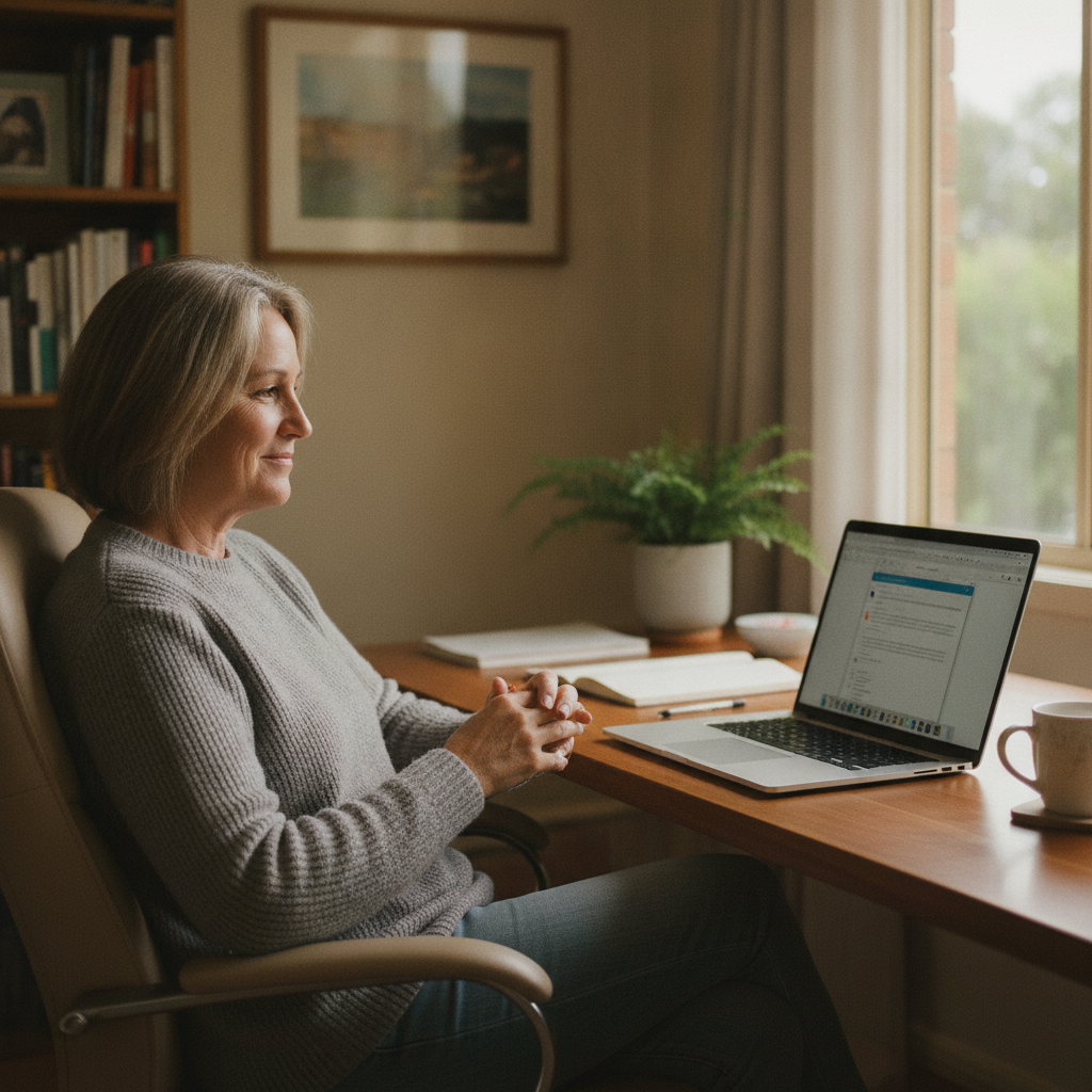 Computer cleaning in Waterloo (2017) — a local resident at home with a clean, fast, dust-free computer running cool and quiet