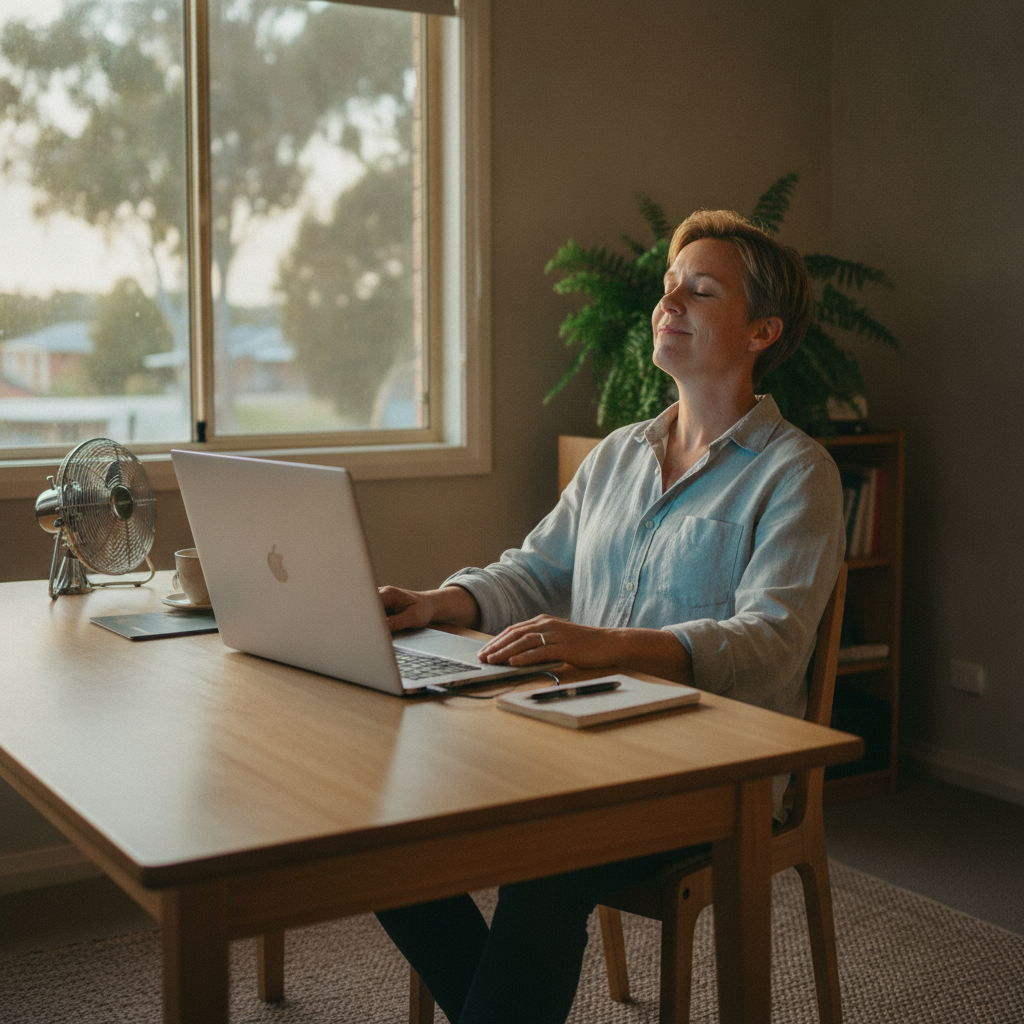 Computer cleaning in Waterview (2460) — a local resident at home with a clean, fast, dust-free computer running cool and quiet