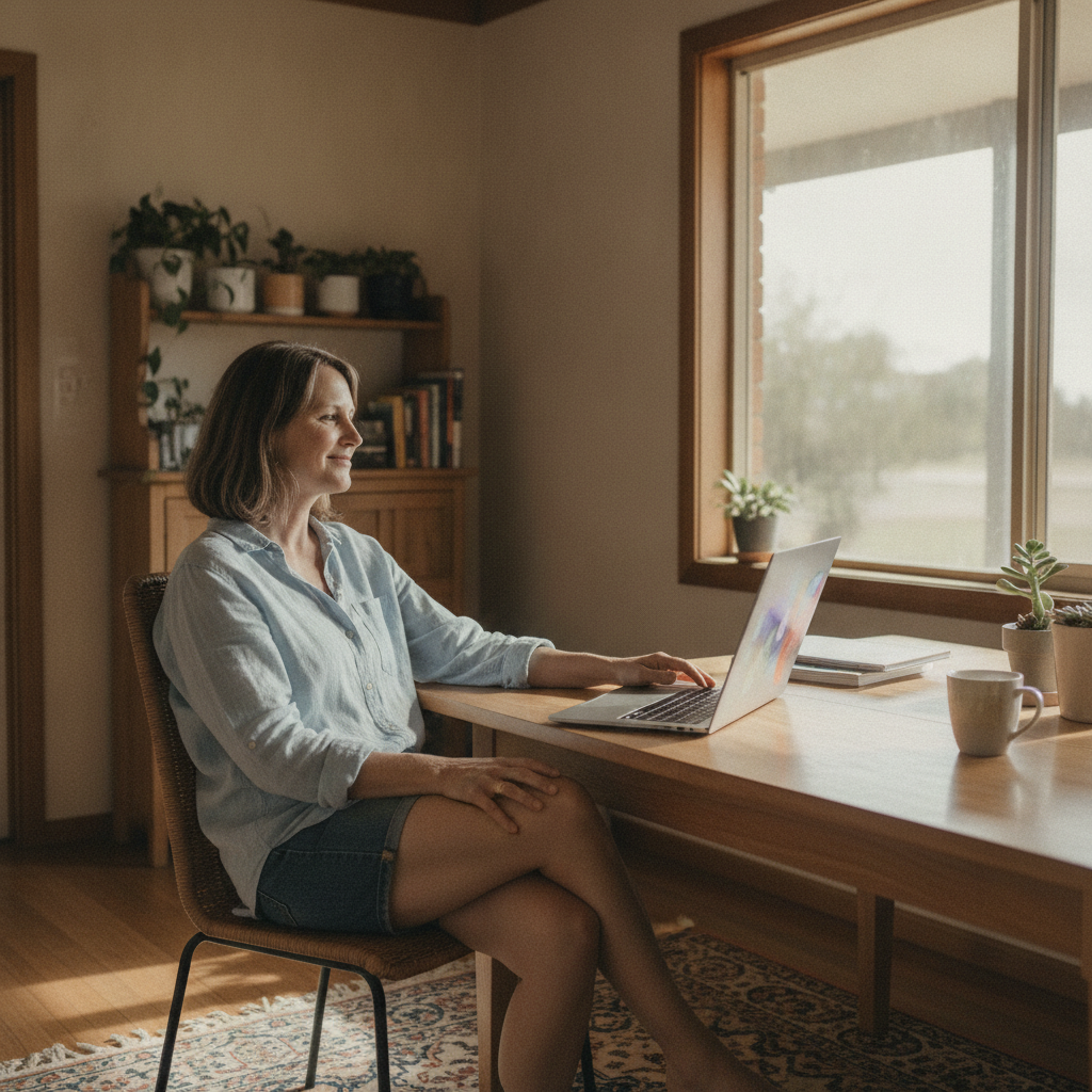 Computer cleaning in Wean (2382) — a local resident at home with a clean, fast, dust-free computer running cool and quiet