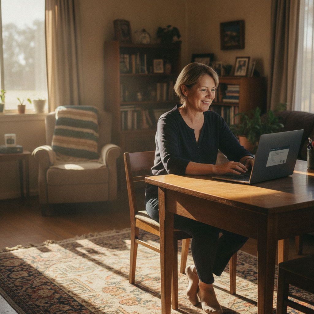 Computer cleaning in Weethalle (2669) — a local resident at home with a clean, fast, dust-free computer running cool and quiet