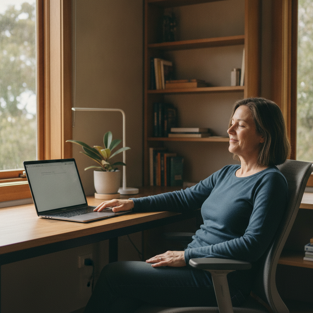 Computer cleaning in Wentworth Falls (2782) — a local resident at home with a clean, fast, dust-free computer running cool and quiet