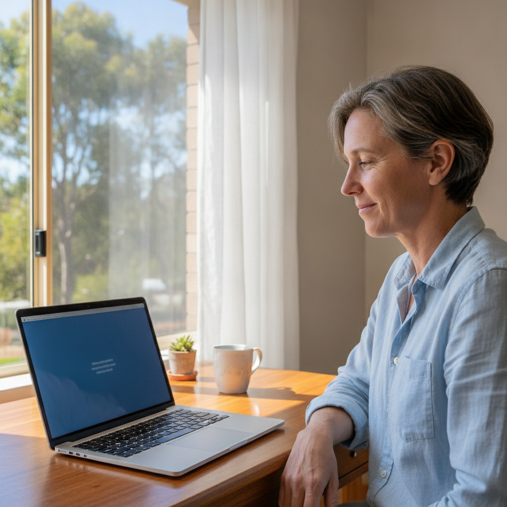 Computer cleaning in West Swan (6055) — a local resident at home with a clean, fast, dust-free computer running cool and quiet