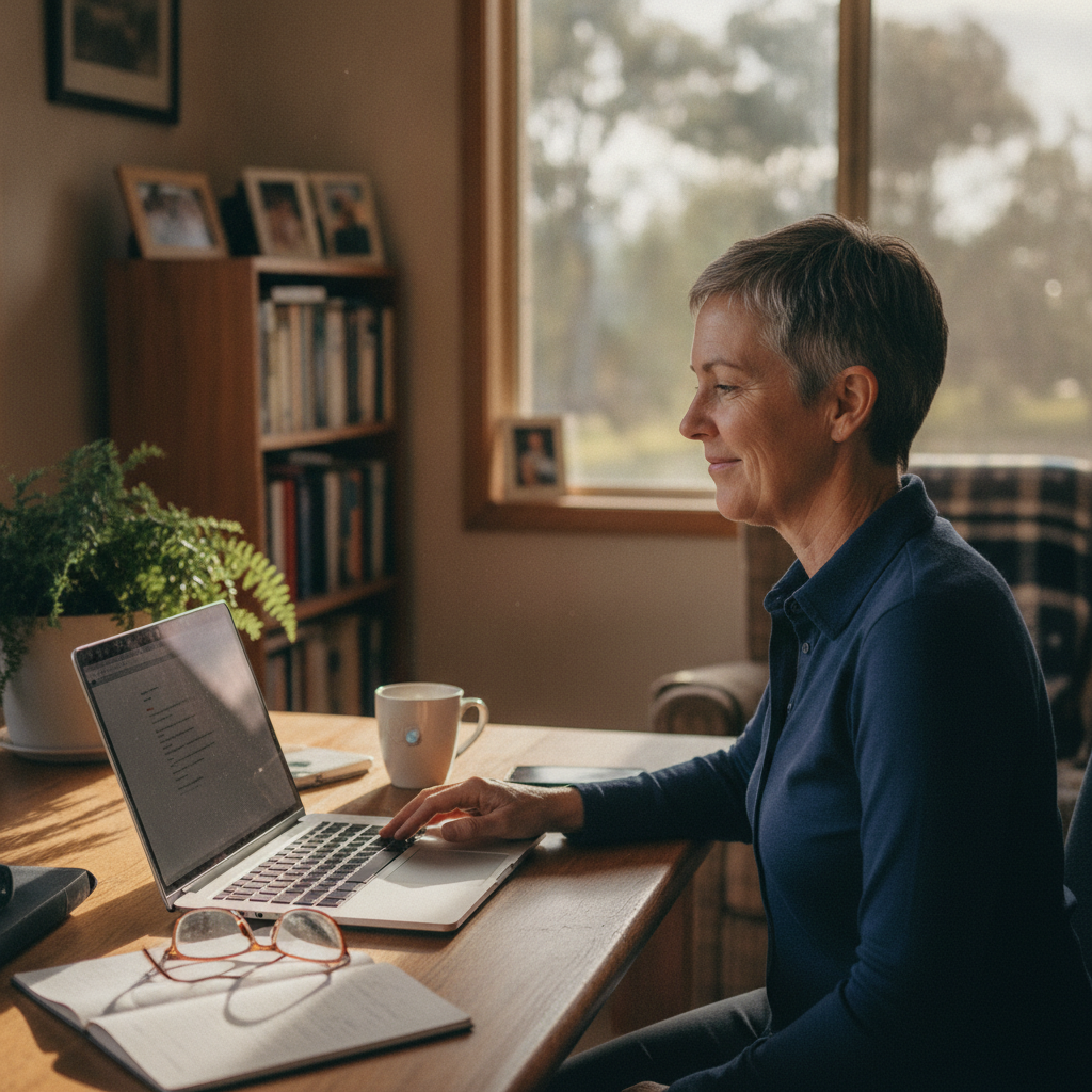 Computer cleaning in Westdale (2650) — a local resident at home with a clean, fast, dust-free computer running cool and quiet