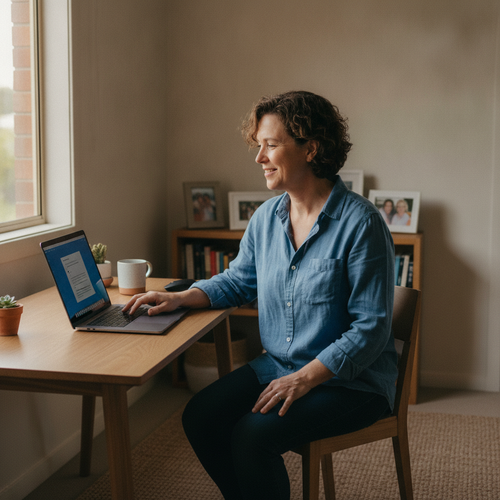 Laptop and desktop cleaning in Weston Creek (2611) — an at-home owner pleased their computer runs cool and quiet again